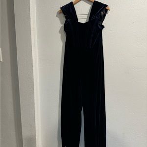 Blue Velvet Jumpsuit